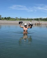 Horny gf 154 naturist girl posing at sea